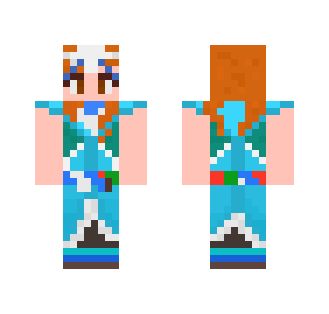 Aloy - Banuk Ice Hunter Light - Female Minecraft Skins - image 2