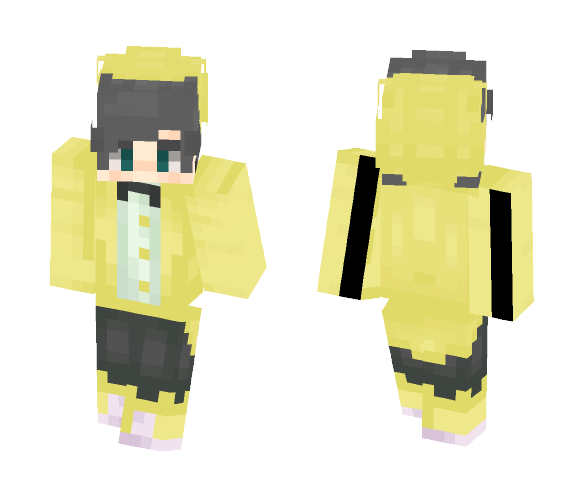 yellow suit - Male Minecraft Skins - image 1