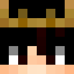 White Hoodie & Crown - Male Minecraft Skins - image 3