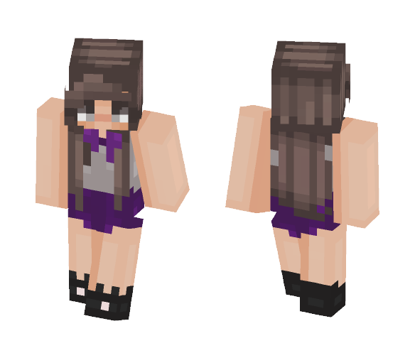 Juniper // I think I did decent - Female Minecraft Skins - image 1