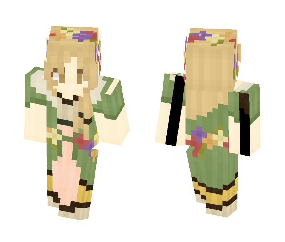 ⊰ Flora Mother Fey ⊱ - Female Minecraft Skins - image 1