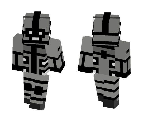 Chemical Soldier - Male Minecraft Skins - image 1