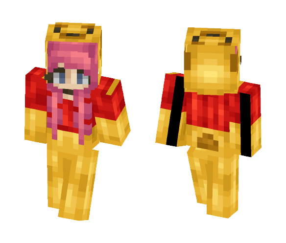 Winnie the Pooh - Female Minecraft Skins - image 1