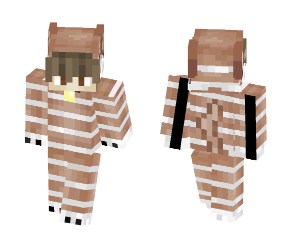 o3o Kitten Onesie - Male Minecraft Skins - image 1