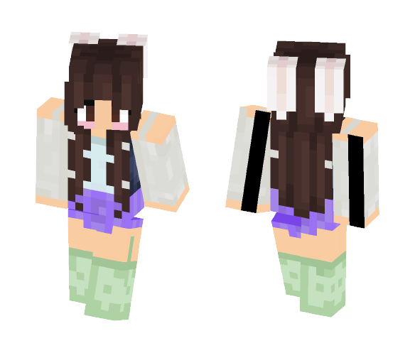 Bunny girl - Girl Minecraft Skins - image 1