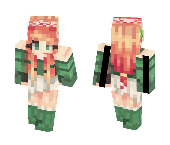 Red Clover - Female Minecraft Skins - image 1