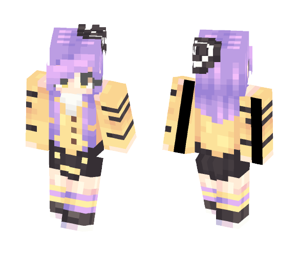 Shiny Gourgeist + Half a speedpaint - Female Minecraft Skins - image 1
