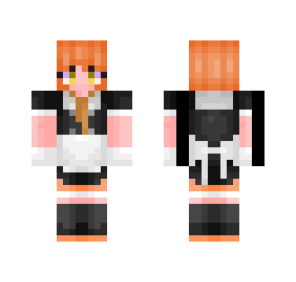 Cafe Maid Rin UR - LLSIF - Female Minecraft Skins - image 2