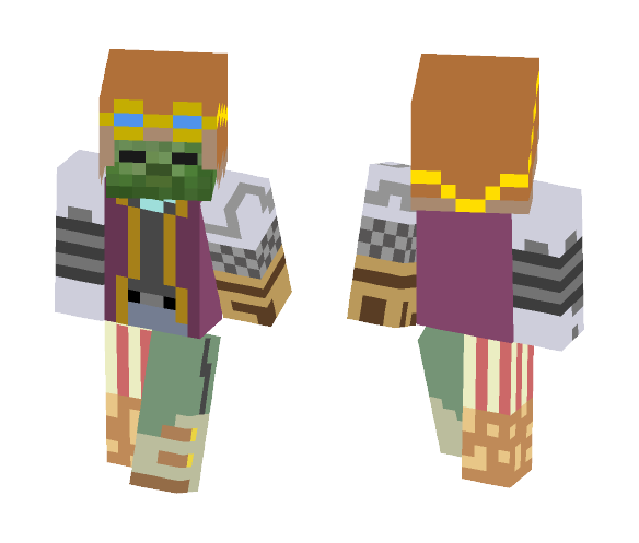 Minecraft Zombie Pirate - Male Minecraft Skins - image 1