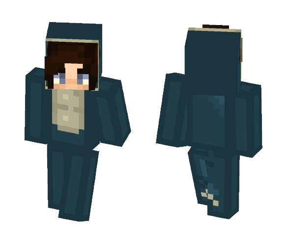 whale girl - Girl Minecraft Skins - image 1