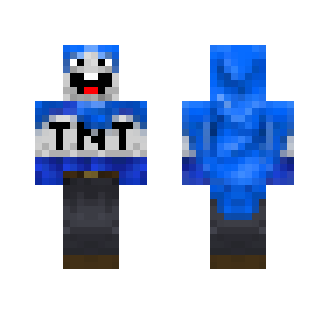 Blue ExplodingTNT (Me) - Male Minecraft Skins - image 2