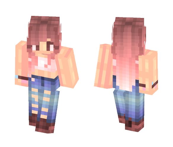 I'm only human. ~AsunaPlu~ - Female Minecraft Skins - image 1