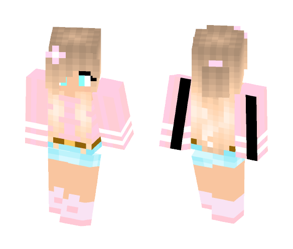 Cute and casual - Female Minecraft Skins - image 1