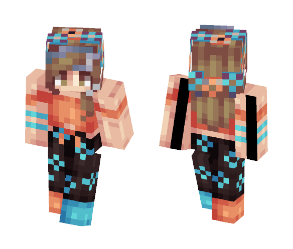 ◊€∆†◊ | Aloha - Female Minecraft Skins - image 1