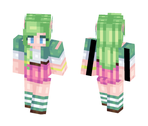 Shaymin - Female Minecraft Skins - image 1