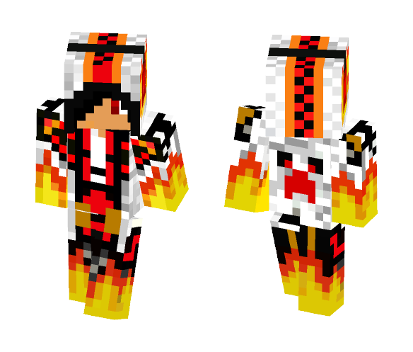 Fire Man - Male Minecraft Skins - image 1