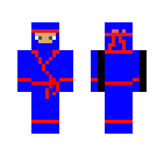 Blue Ninja - Male Minecraft Skins - image 2
