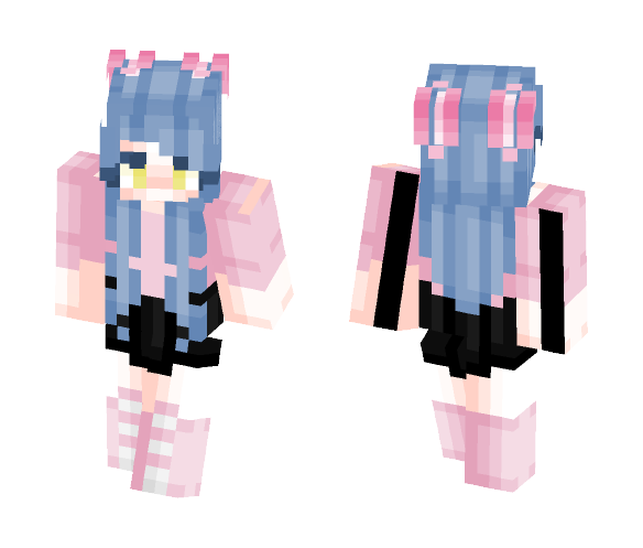 Blueberry Bunny -- Request - Female Minecraft Skins - image 1