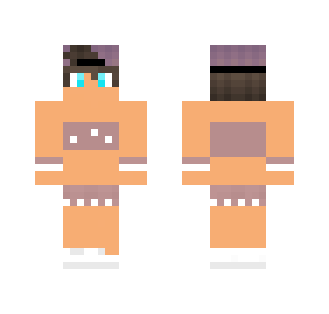 Justin As A CheerLeader - Male Minecraft Skins - image 2