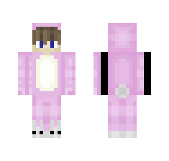 o3o Bunny Onesie - Male Minecraft Skins - image 2
