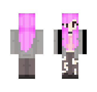 Pastelz // Attempted Pastel Goth - Female Minecraft Skins - image 2
