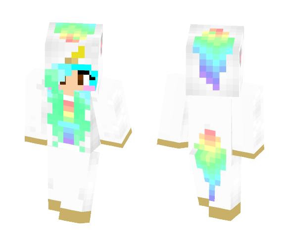 Unicorn skin For Maya only - Female Minecraft Skins - image 1