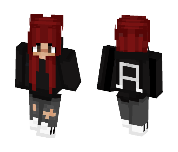 lilys skin (matching to augs) - Female Minecraft Skins - image 1