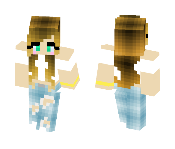 Popular Girl - Girl Minecraft Skins - image 1