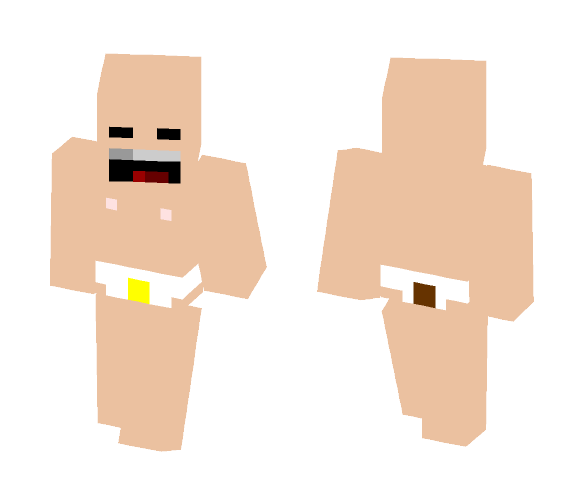 Derp baby - Baby Minecraft Skins - image 1