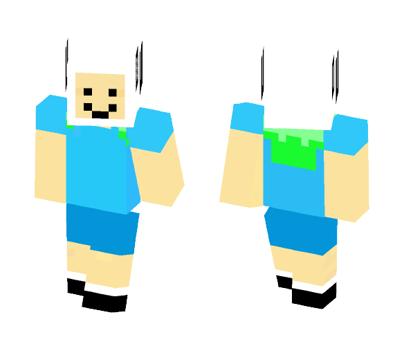 Finn the human - Male Minecraft Skins - image 1