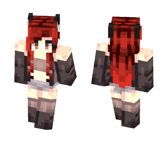 Take Cover [St] |Ū - Female Minecraft Skins - image 1