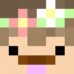 Snapchat Dog With Flower Crown - Dog Minecraft Skins - image 3