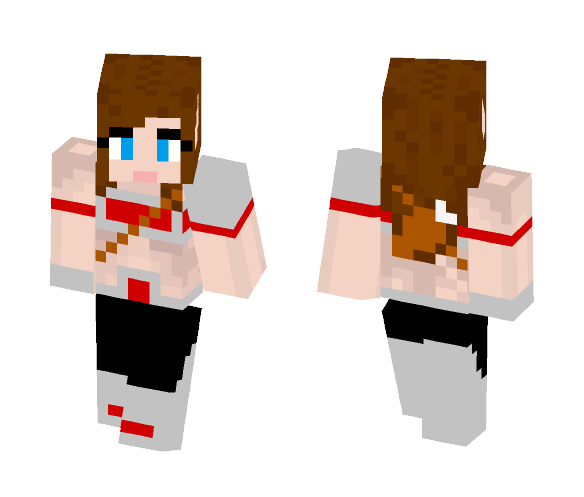 Elf archer(fem) - Female Minecraft Skins - image 1
