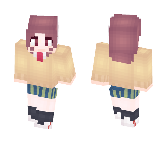 Sakura Trick: Haruka (Request) - Female Minecraft Skins - image 1