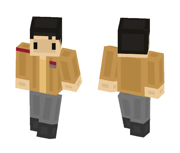 poe dameron (jacket) - Male Minecraft Skins - image 1
