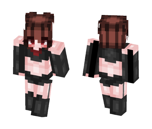 ♡ Underlust Chara ♡ - Female Minecraft Skins - image 1