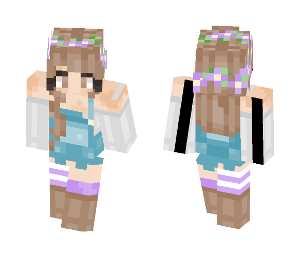 ~♥ Overall, she is okay ♥~ - Female Minecraft Skins - image 1