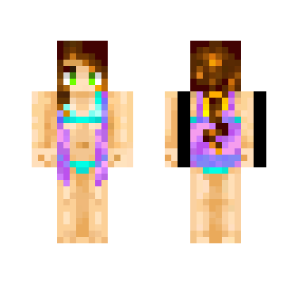 Vamos a la playa... - Female Minecraft Skins - image 2
