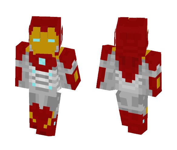 Iron Man mk47 - Homecoming - Iron Man Minecraft Skins - image 1