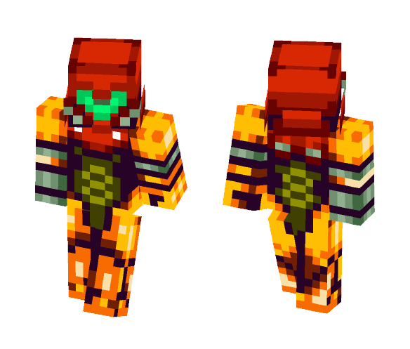 Samus Aran (Super Metroid) - Female Minecraft Skins - image 1