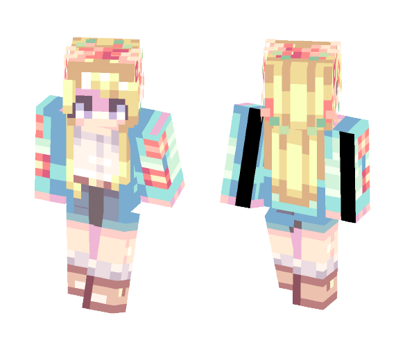 Elli ~ Happy Birthday ???? - Female Minecraft Skins - image 1