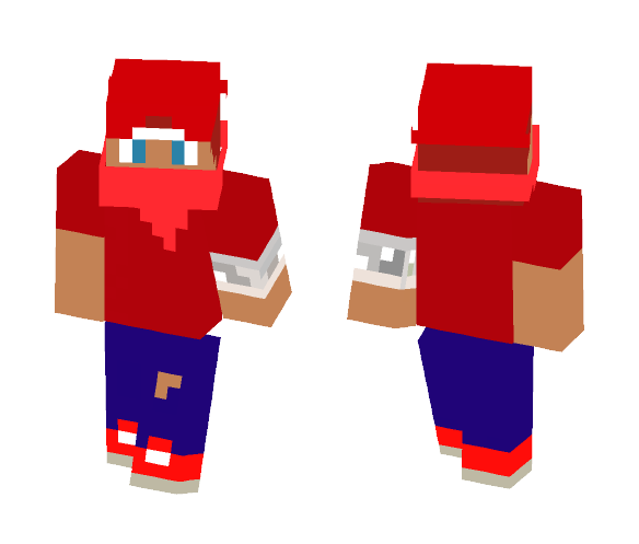 The Awsome Red TheGamer - Male Minecraft Skins - image 1