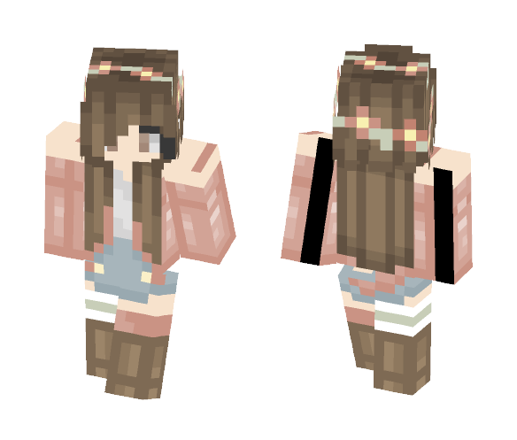 ~♦Flower Fren♦~ - Female Minecraft Skins - image 1