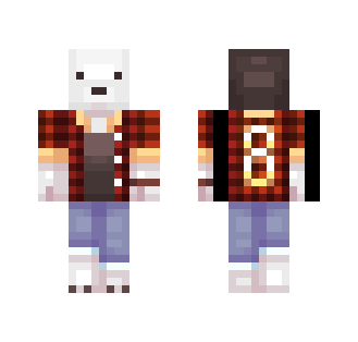 Polar Bear Hipster - Male Minecraft Skins - image 2