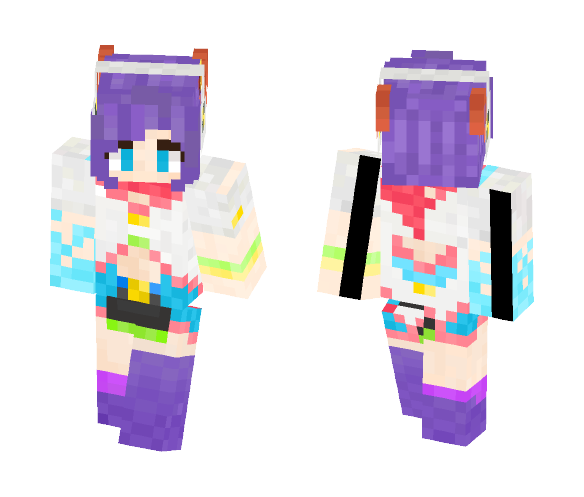 Arcade Ahri - Female Minecraft Skins - image 1