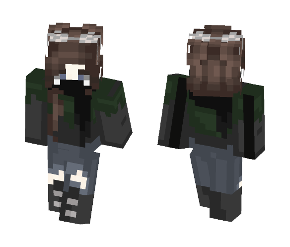 “Ma'am.. There's Been a Robery“ - Female Minecraft Skins - image 1