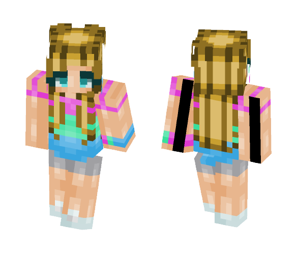 ♡ Polysexual Pride ♡ - Female Minecraft Skins - image 1