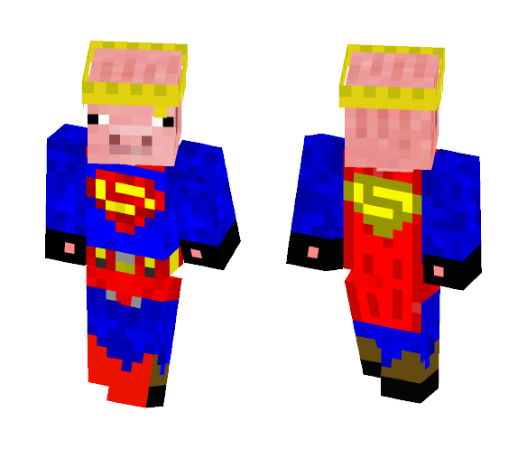 Cutepig's Superpig Skin - Male Minecraft Skins - image 1