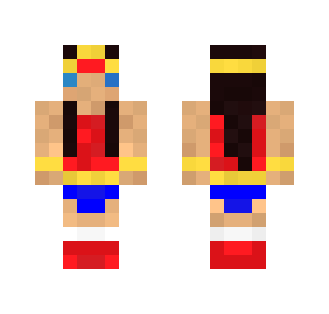 4 bit: Wonder Woman - Comics Minecraft Skins - image 2