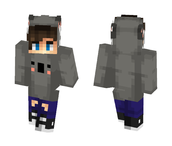 Koala Boy (Alex Model In Desc) - Boy Minecraft Skins - image 1